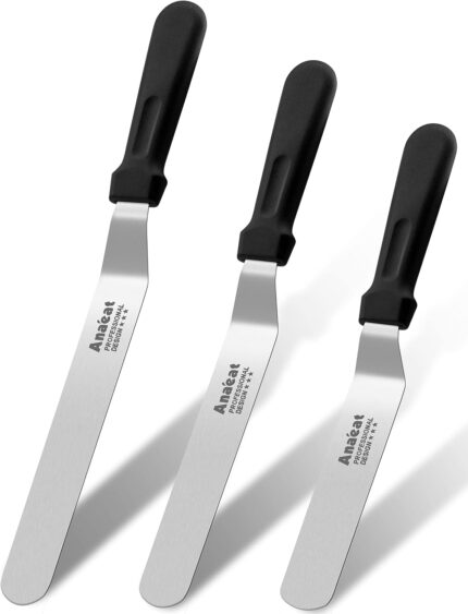 Angled Icing Spatula Set - 3-Piece