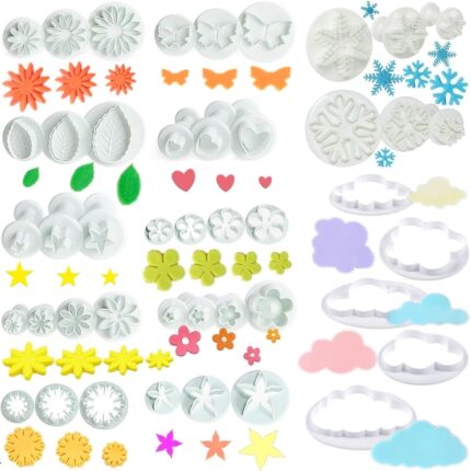 44-Piece Flower and Snowflake