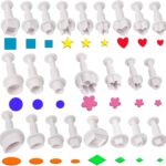 24 Piece Fondant Plunger Cutter