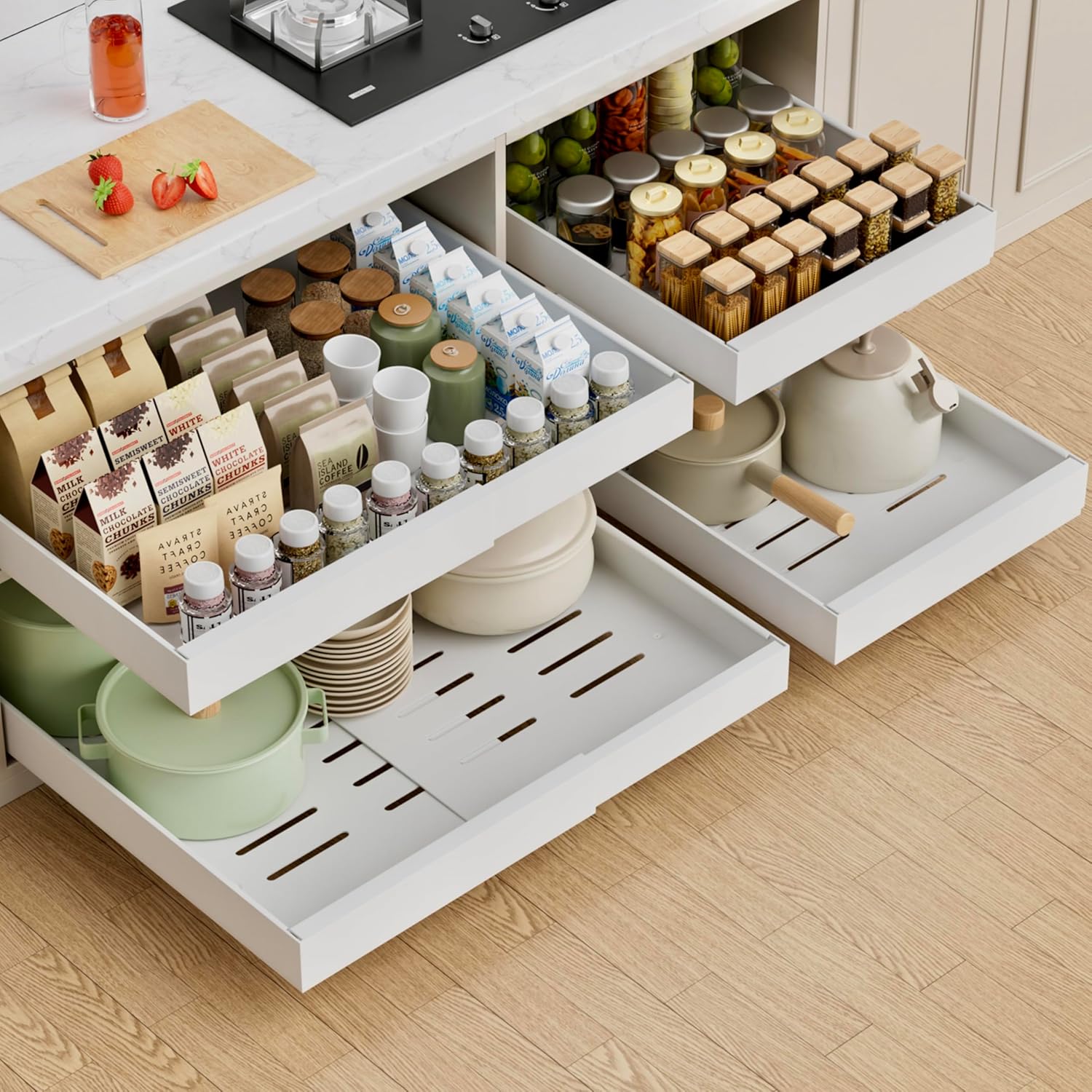 4-Pack Expandable Cabinet