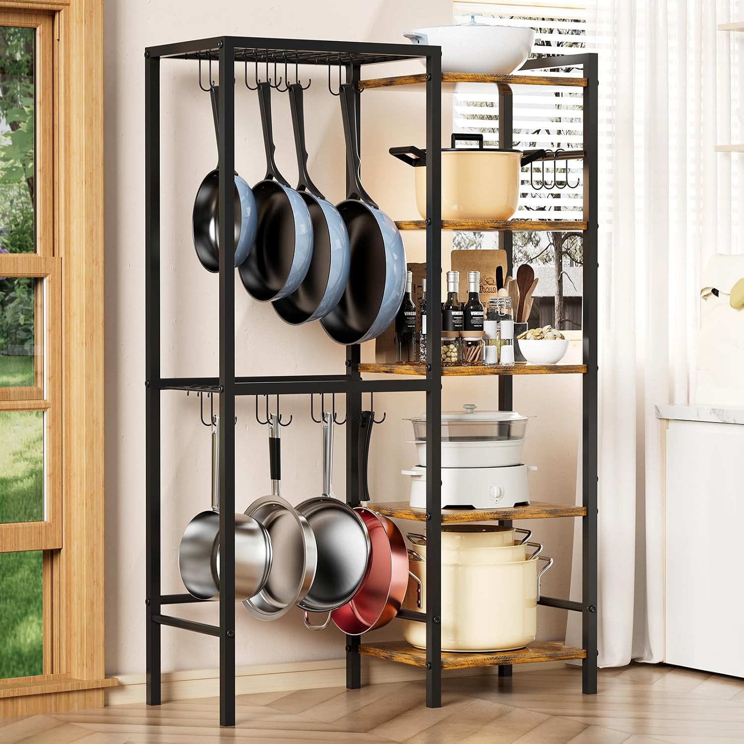 Five Tier Kitchen Rack