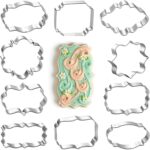 Plaque Frame Cookie Cutters