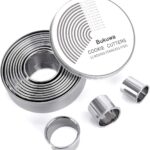 12 Piece Round Cookie Cutter