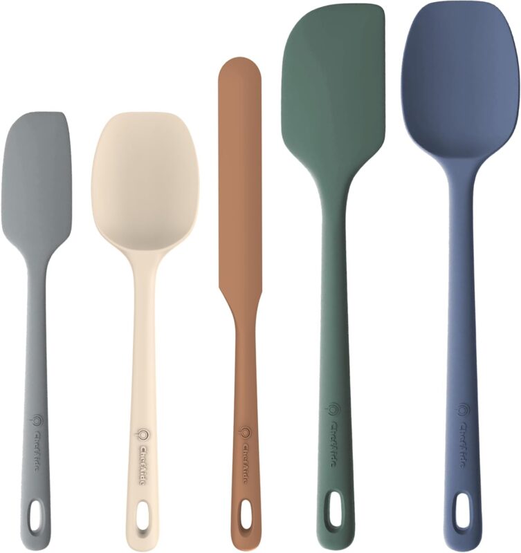 5 Piece Silicone Spatula Set